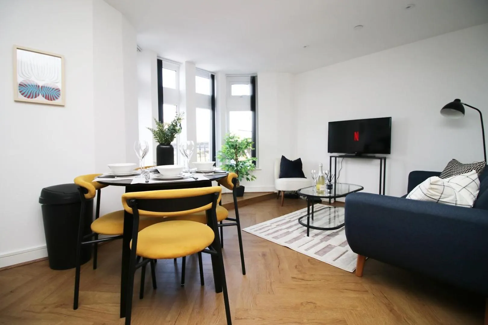 Bright 2Br Flat, Prime Location | Wifi Apartment Cardiff